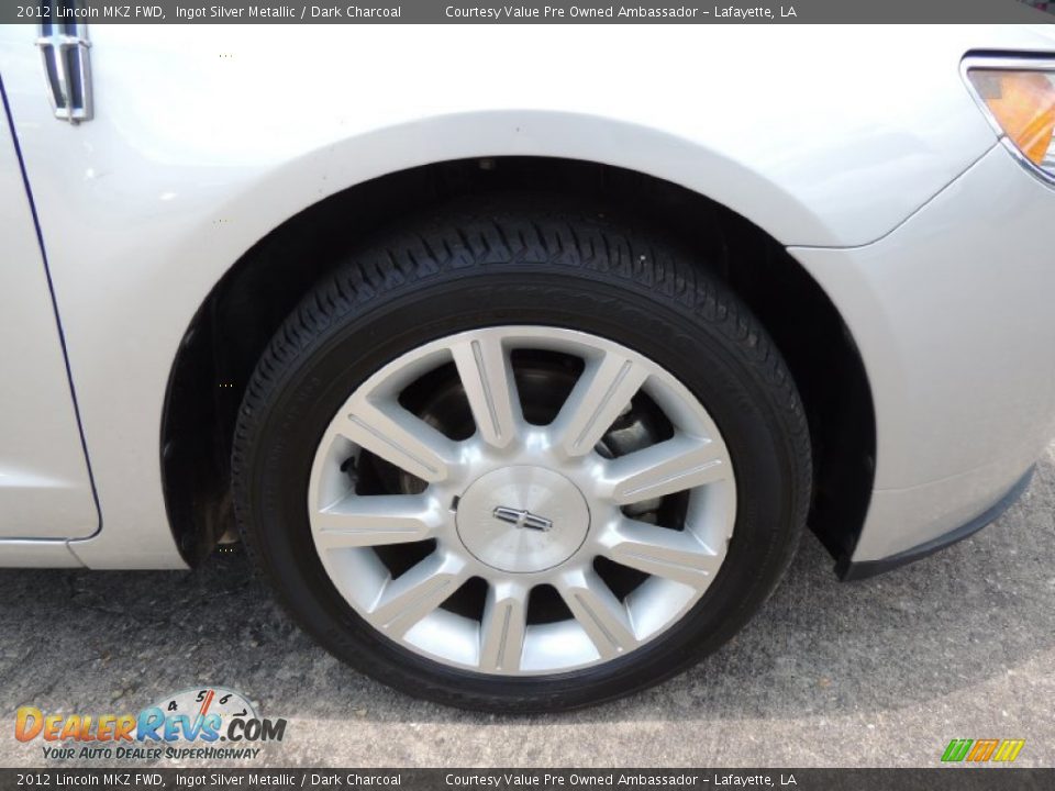 2012 Lincoln MKZ FWD Ingot Silver Metallic / Dark Charcoal Photo #24