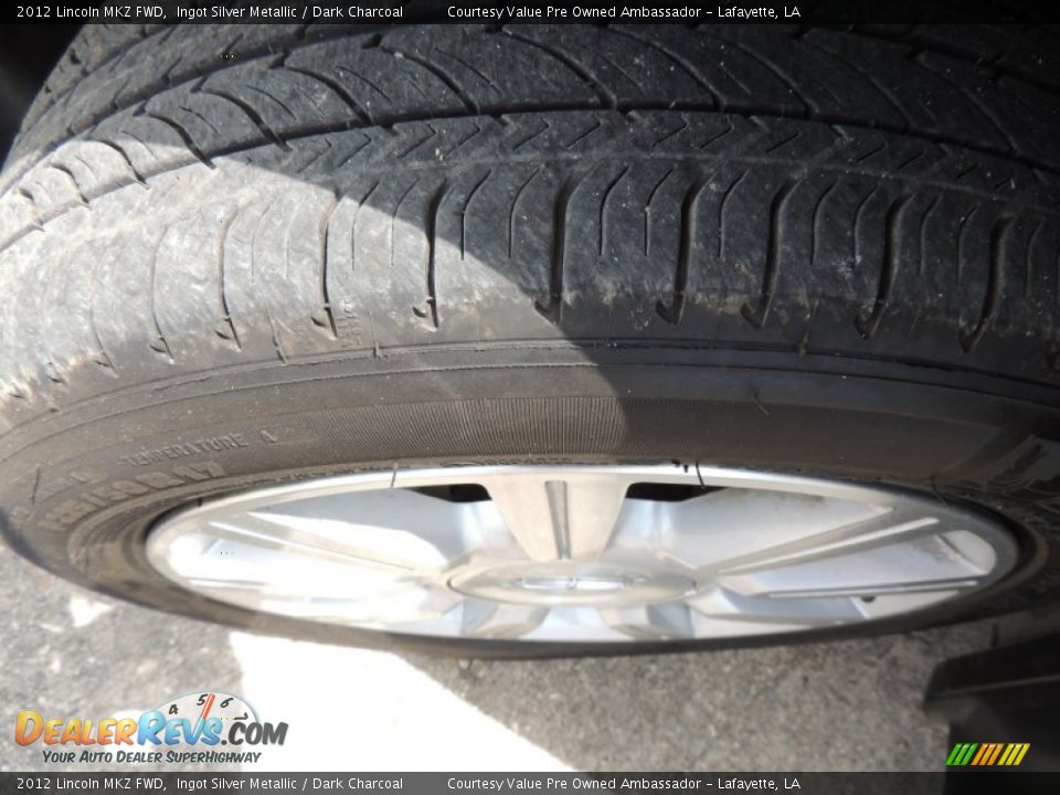 2012 Lincoln MKZ FWD Ingot Silver Metallic / Dark Charcoal Photo #25
