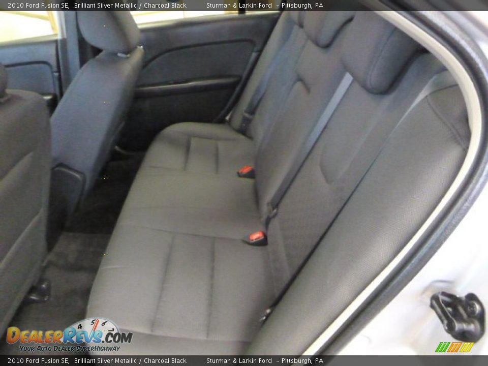 2010 Ford Fusion SE Brilliant Silver Metallic / Charcoal Black Photo #9