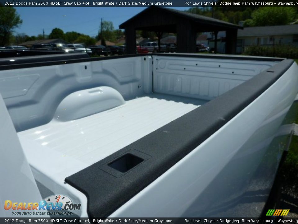 2012 Dodge Ram 3500 HD SLT Crew Cab 4x4 Bright White / Dark Slate/Medium Graystone Photo #6
