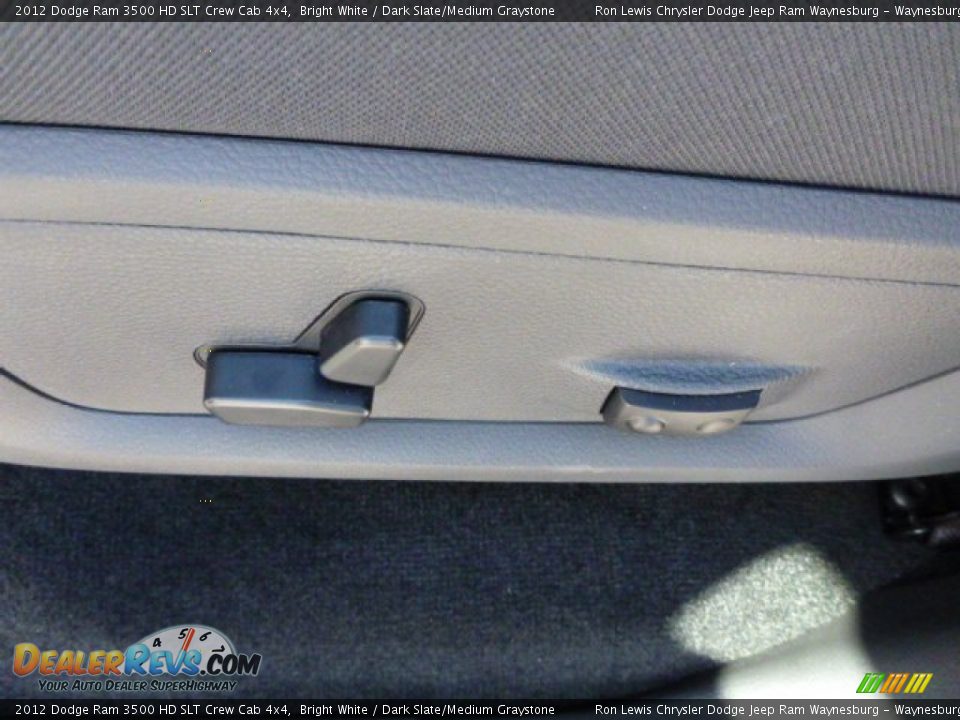2012 Dodge Ram 3500 HD SLT Crew Cab 4x4 Bright White / Dark Slate/Medium Graystone Photo #10