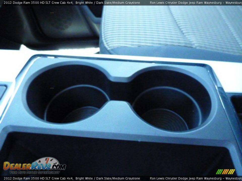 2012 Dodge Ram 3500 HD SLT Crew Cab 4x4 Bright White / Dark Slate/Medium Graystone Photo #12