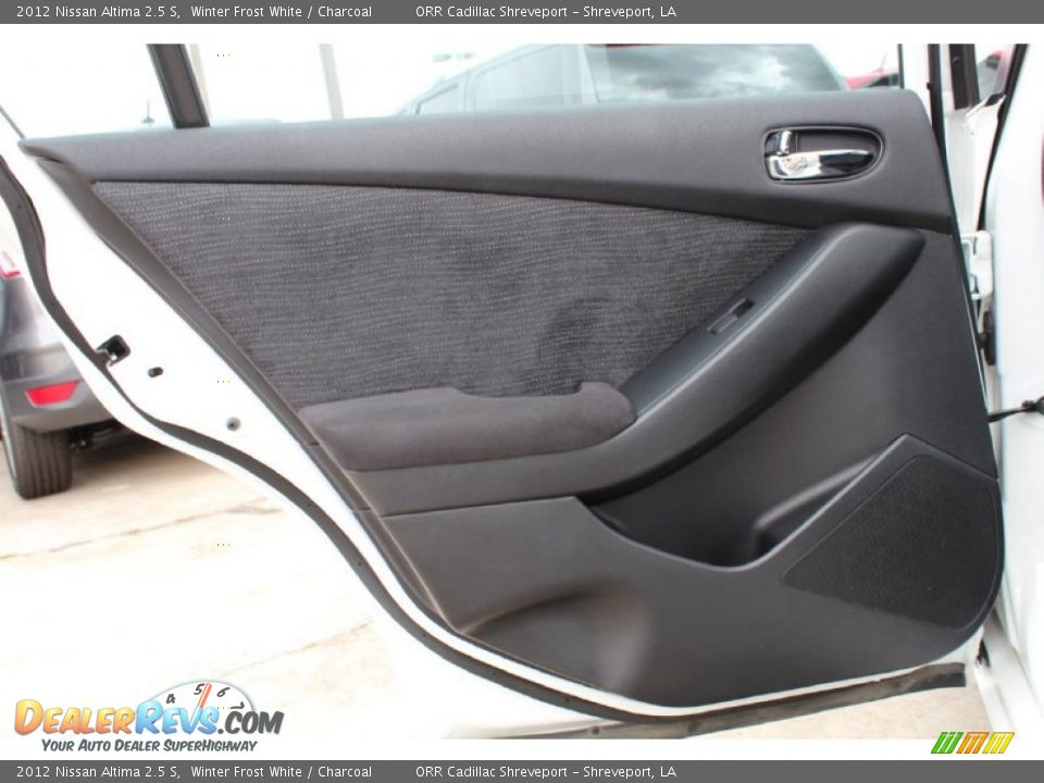 2012 Nissan Altima 2.5 S Winter Frost White / Charcoal Photo #19