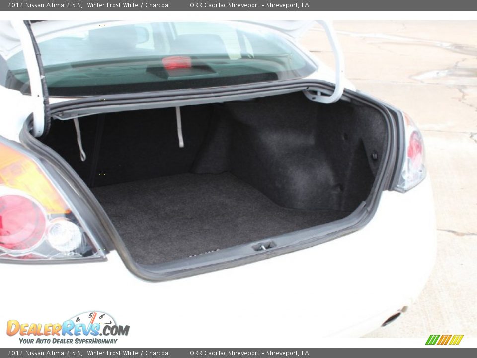 2012 Nissan Altima 2.5 S Winter Frost White / Charcoal Photo #24