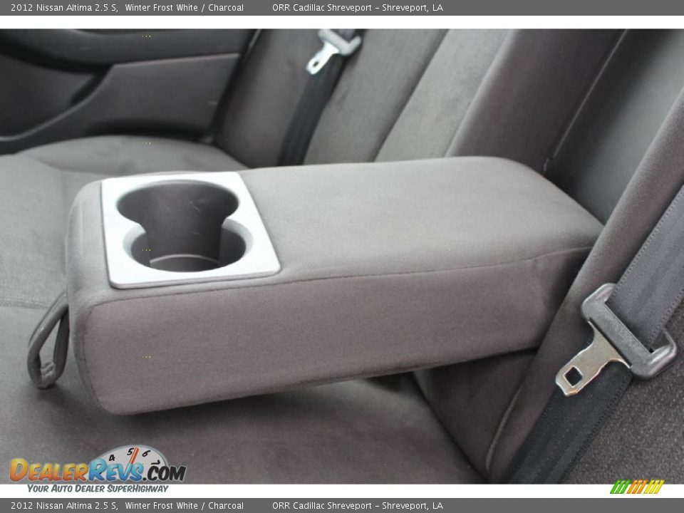 2012 Nissan Altima 2.5 S Winter Frost White / Charcoal Photo #29