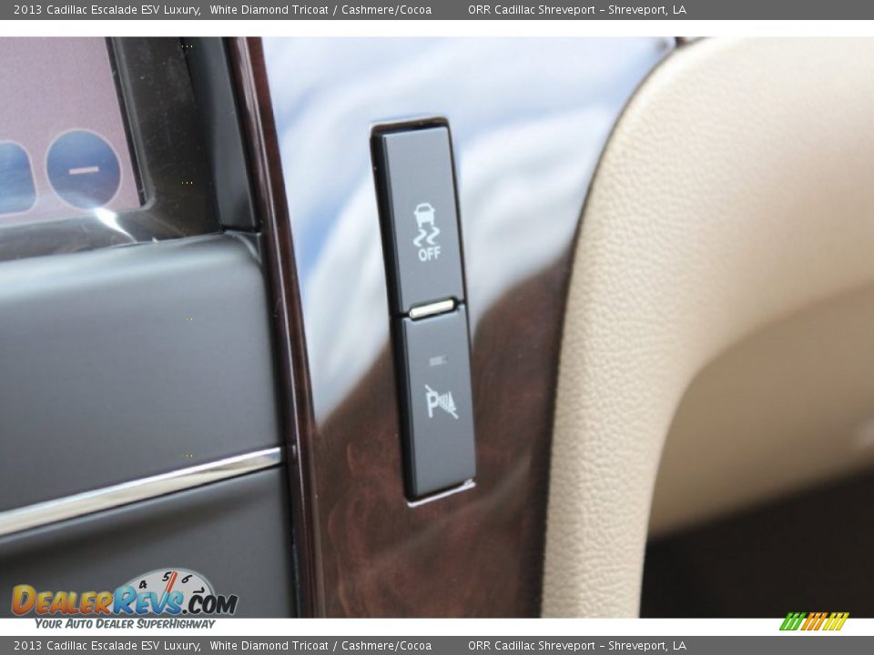 2013 Cadillac Escalade ESV Luxury White Diamond Tricoat / Cashmere/Cocoa Photo #33