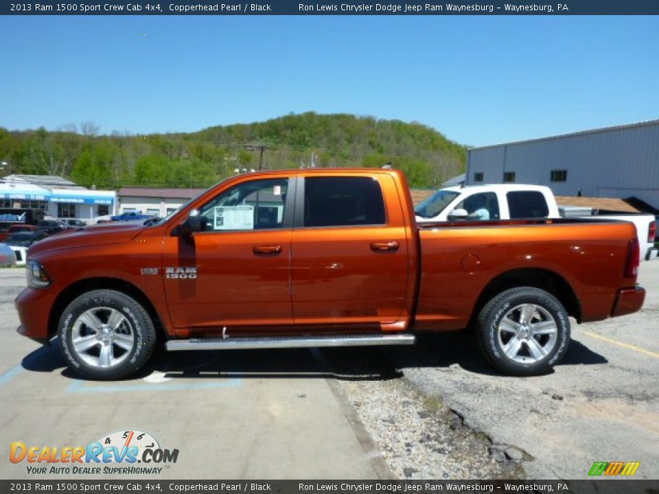 Copperhead Pearl 2013 Ram 1500 Sport Crew Cab 4x4 Photo #2