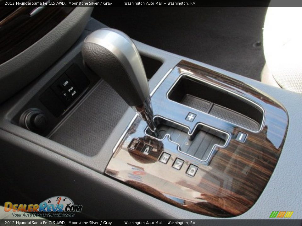 2012 Hyundai Santa Fe GLS AWD Moonstone Silver / Gray Photo #15