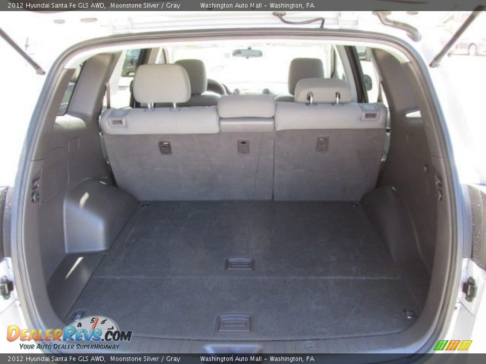 2012 Hyundai Santa Fe GLS AWD Moonstone Silver / Gray Photo #17