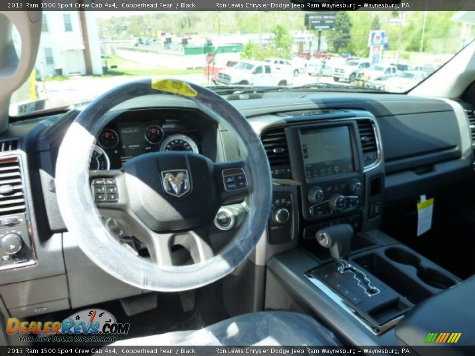 2013 Ram 1500 Sport Crew Cab 4x4 Copperhead Pearl / Black Photo #13