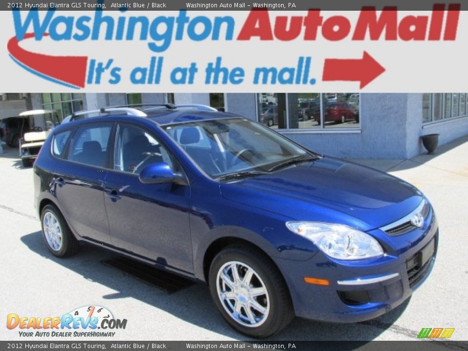 2012 Hyundai Elantra GLS Touring Atlantic Blue / Black Photo #1