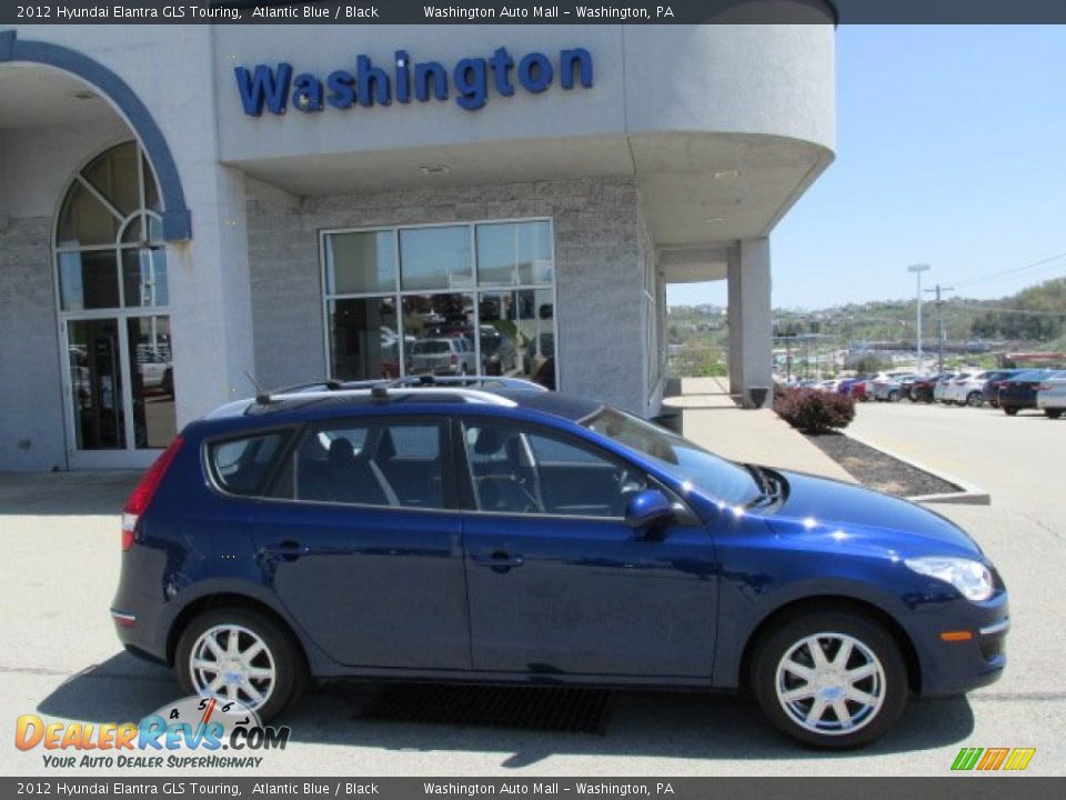2012 Hyundai Elantra GLS Touring Atlantic Blue / Black Photo #2