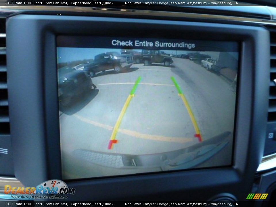 2013 Ram 1500 Sport Crew Cab 4x4 Copperhead Pearl / Black Photo #18