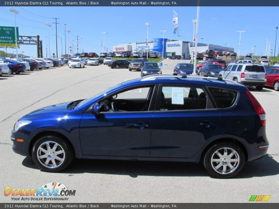2012 Hyundai Elantra GLS Touring Atlantic Blue / Black Photo #6