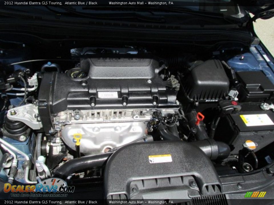 2012 Hyundai Elantra GLS Touring Atlantic Blue / Black Photo #10