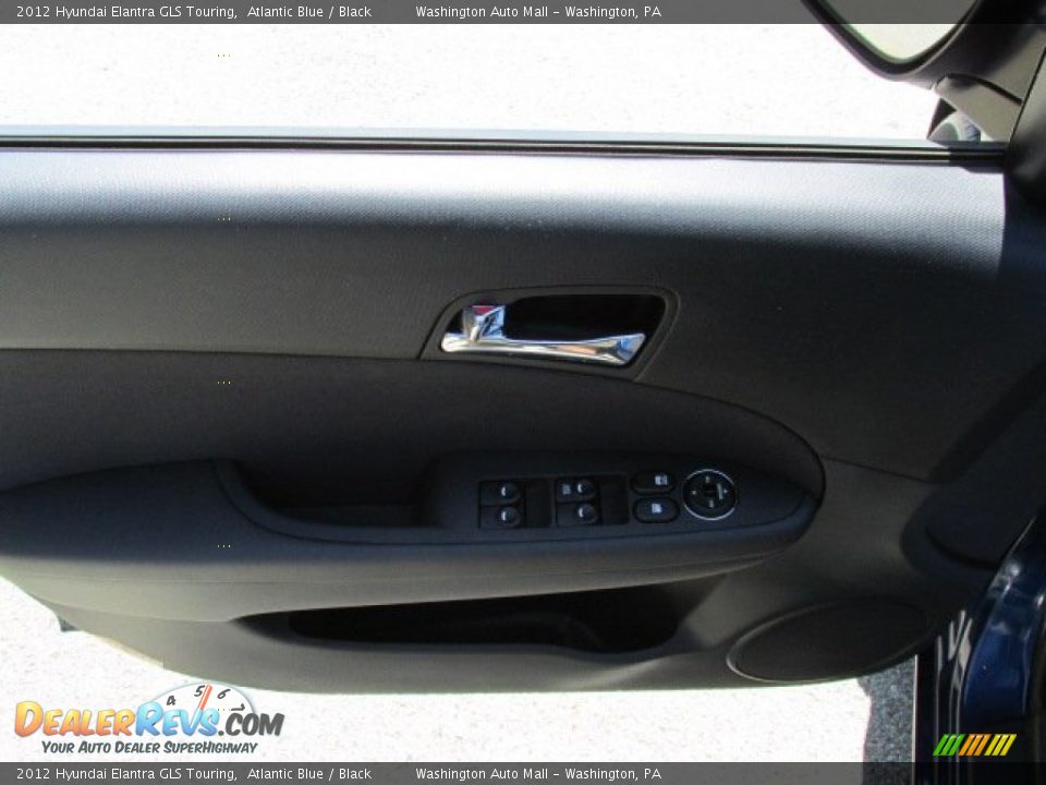 2012 Hyundai Elantra GLS Touring Atlantic Blue / Black Photo #11