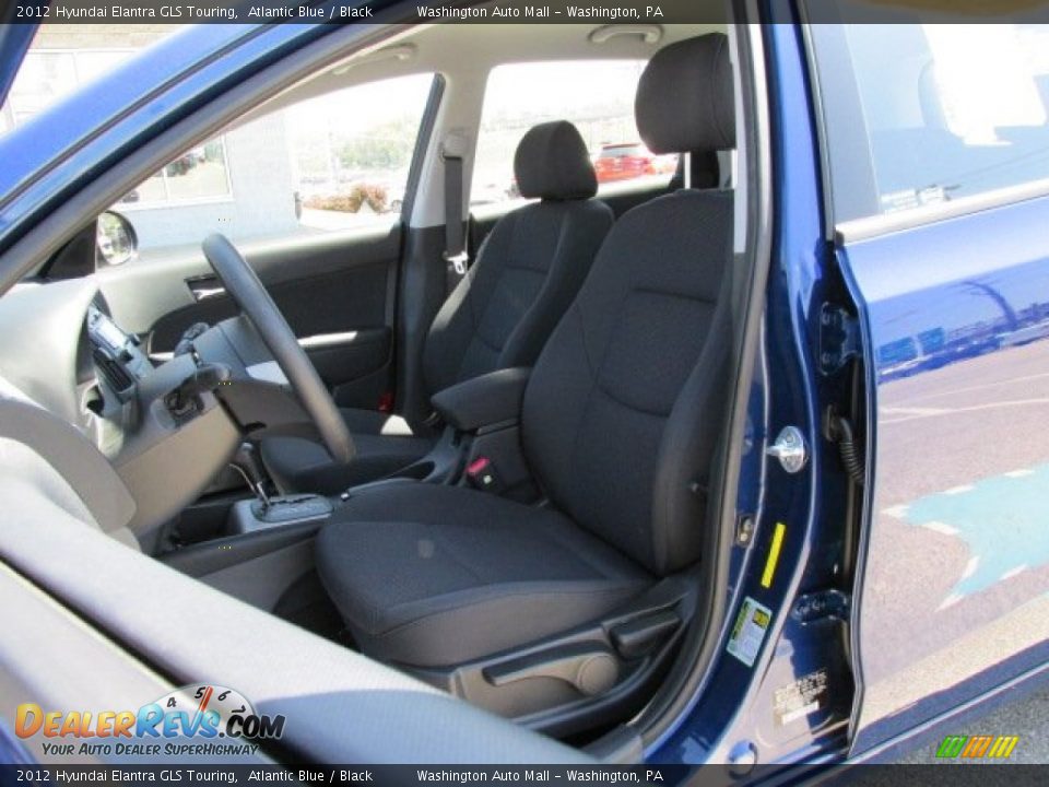 2012 Hyundai Elantra GLS Touring Atlantic Blue / Black Photo #13