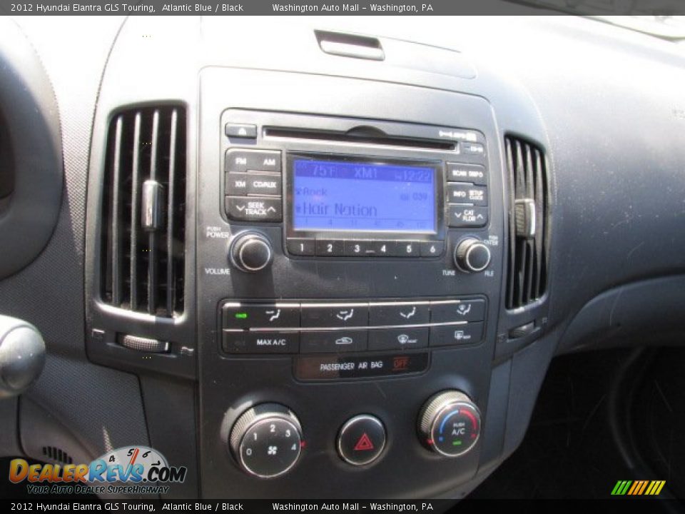 2012 Hyundai Elantra GLS Touring Atlantic Blue / Black Photo #14