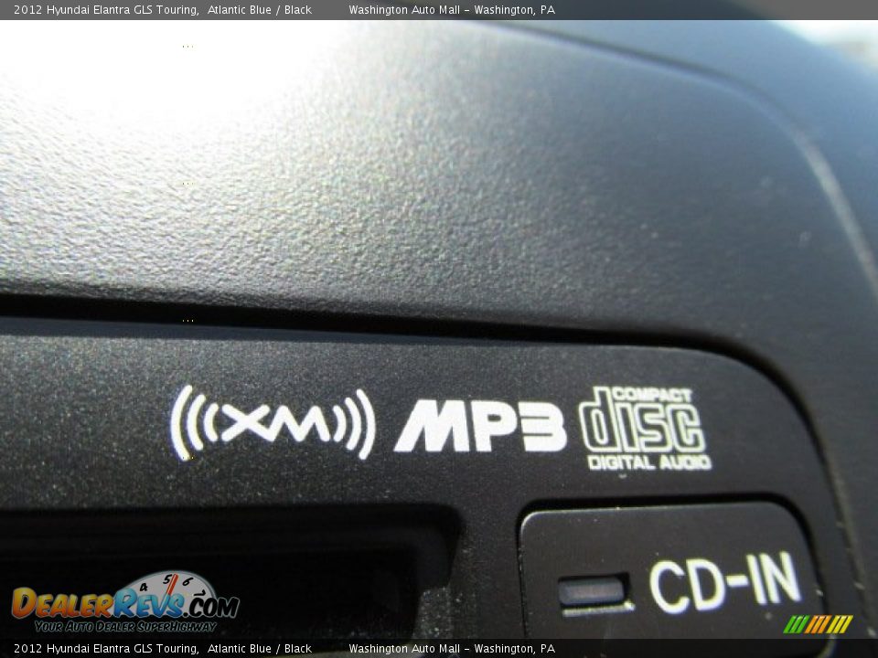 2012 Hyundai Elantra GLS Touring Atlantic Blue / Black Photo #15