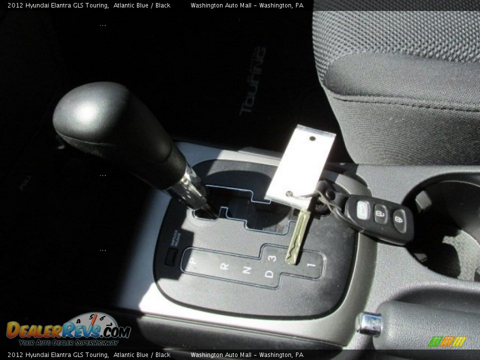 2012 Hyundai Elantra GLS Touring Atlantic Blue / Black Photo #16