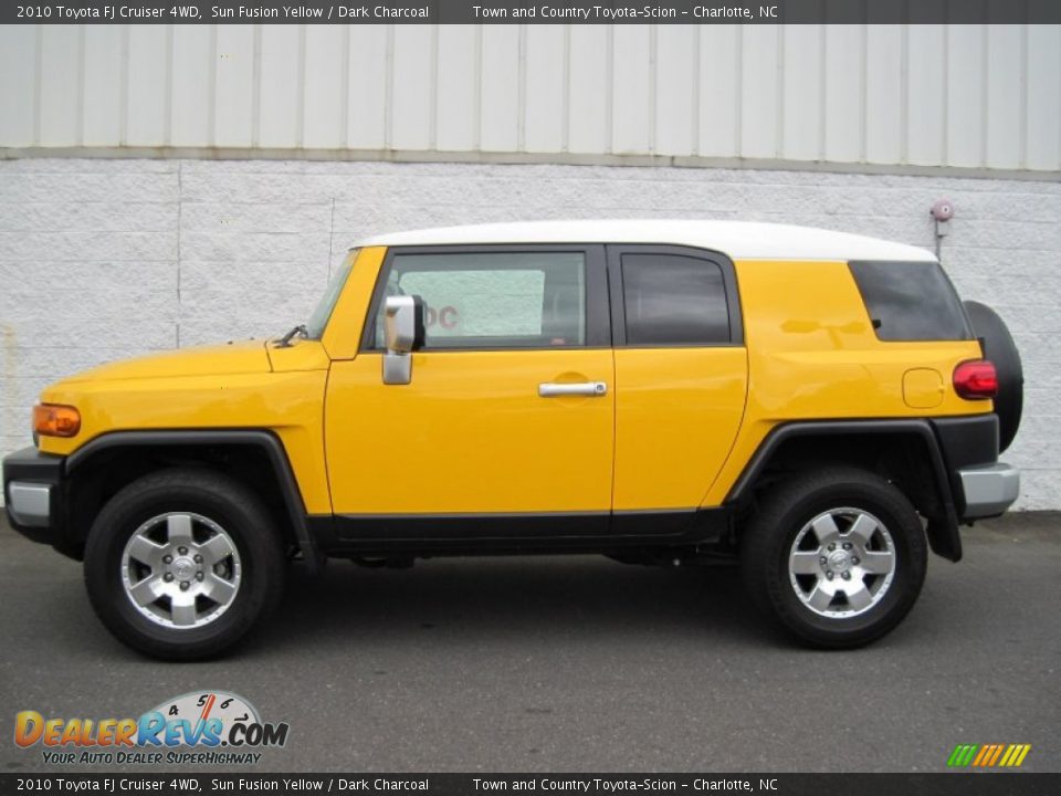 Sun Fusion Yellow 2010 Toyota FJ Cruiser 4WD Photo #5