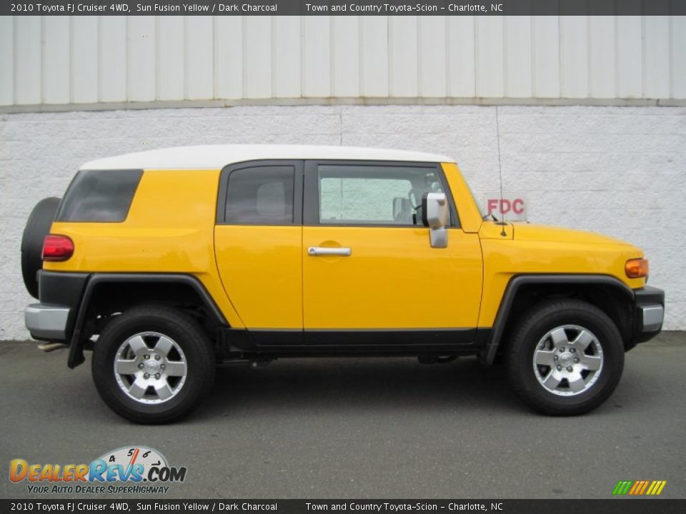 Sun Fusion Yellow 2010 Toyota FJ Cruiser 4WD Photo #6