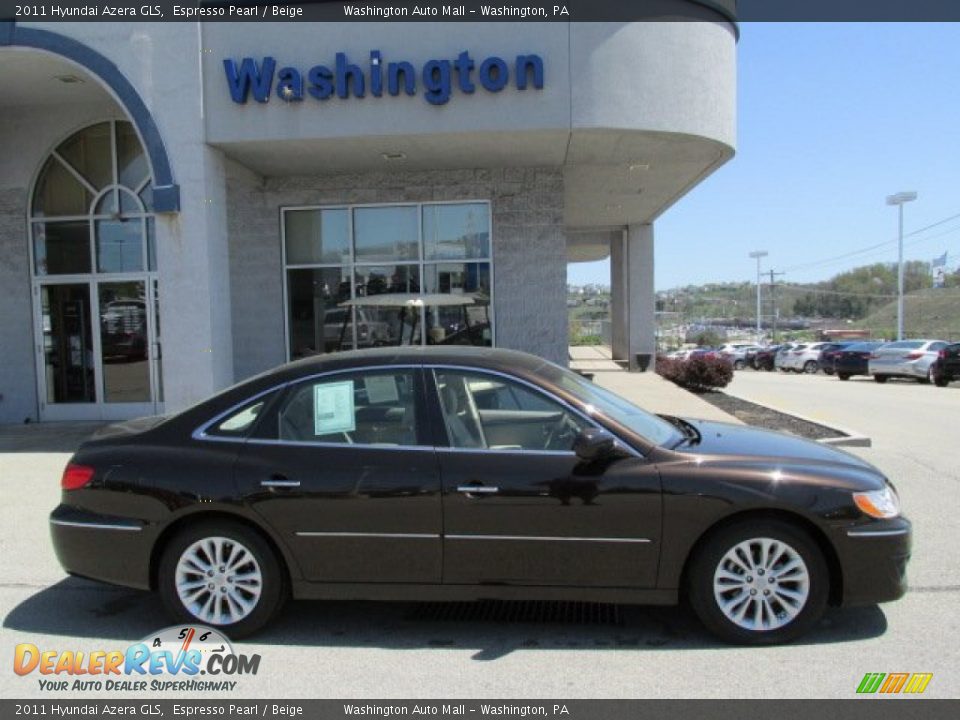 2011 Hyundai Azera GLS Espresso Pearl / Beige Photo #2