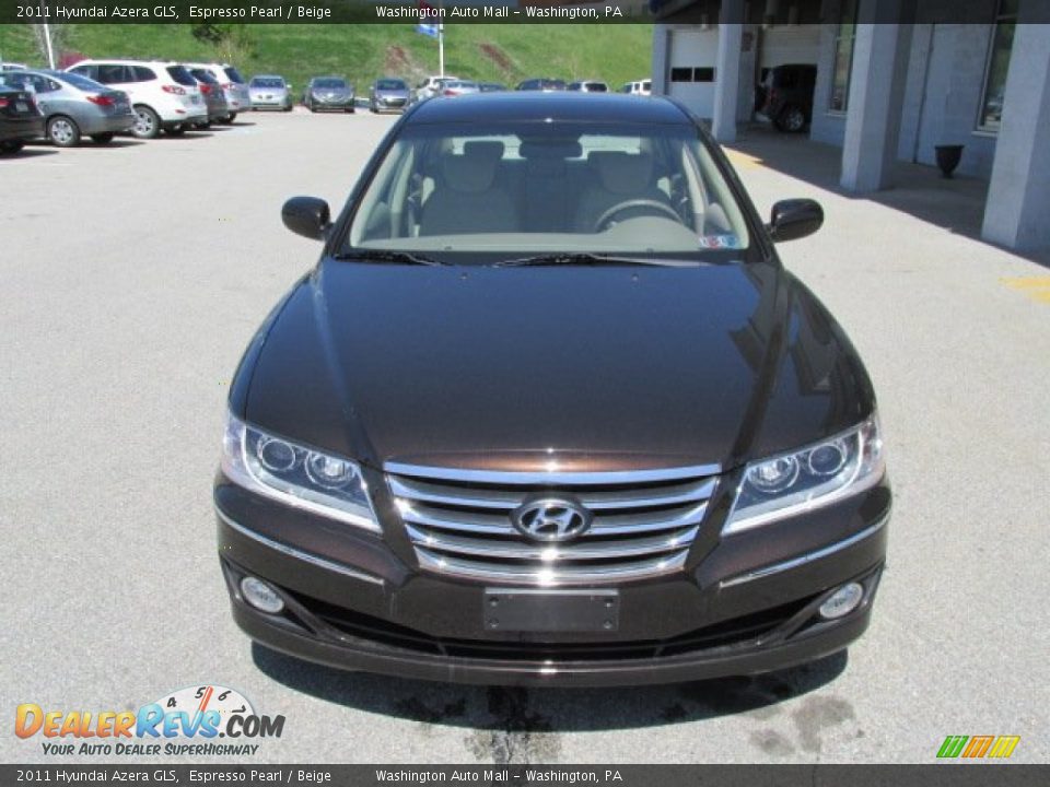 2011 Hyundai Azera GLS Espresso Pearl / Beige Photo #3