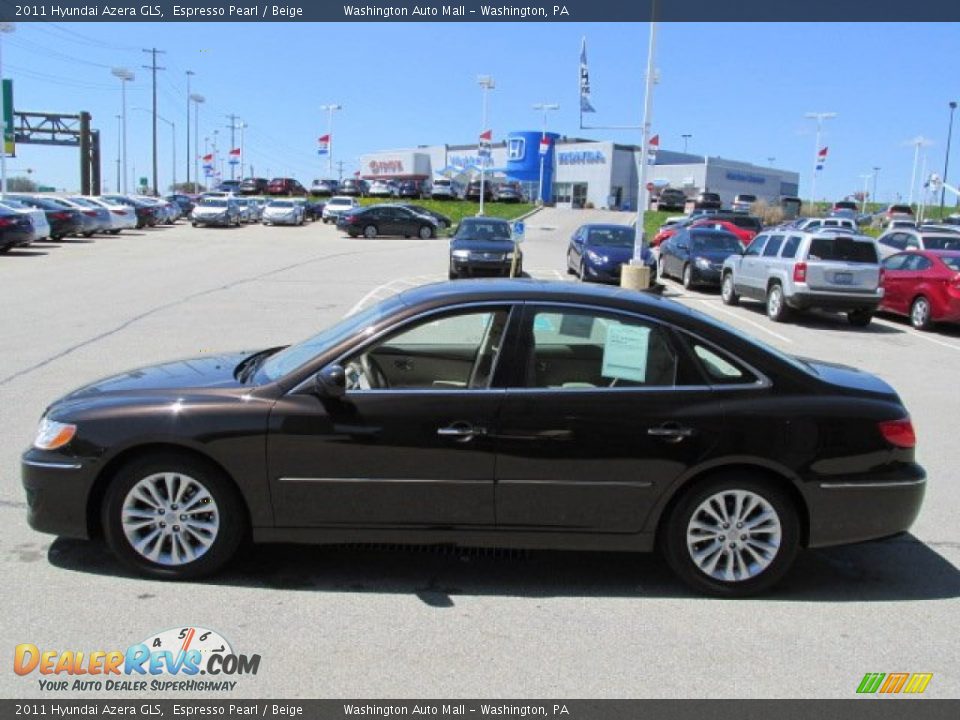 2011 Hyundai Azera GLS Espresso Pearl / Beige Photo #5