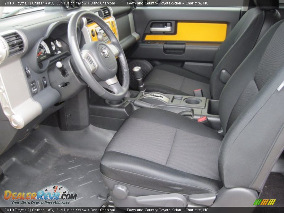 Dark Charcoal Interior - 2010 Toyota FJ Cruiser 4WD Photo #12