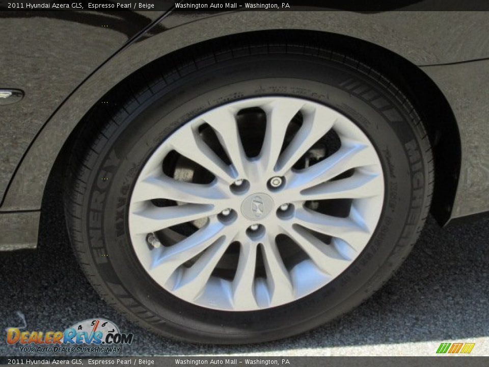 2011 Hyundai Azera GLS Espresso Pearl / Beige Photo #6