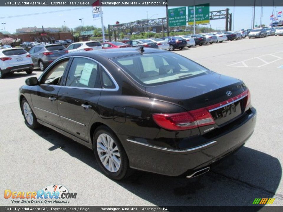 2011 Hyundai Azera GLS Espresso Pearl / Beige Photo #7