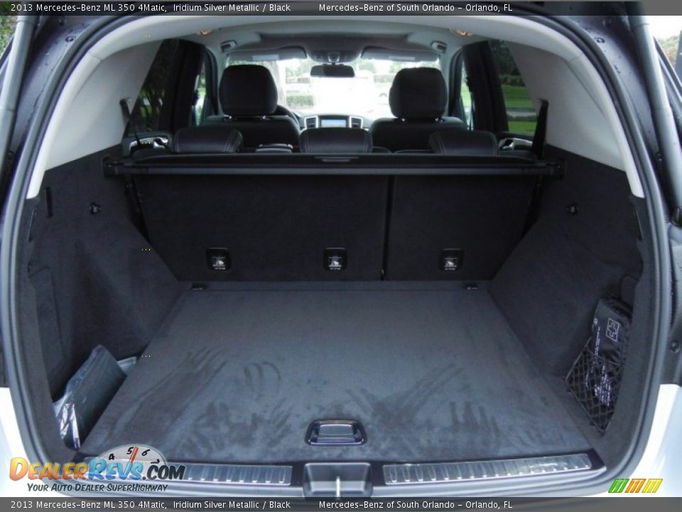 2013 Mercedes-Benz ML 350 4Matic Iridium Silver Metallic / Black Photo #11