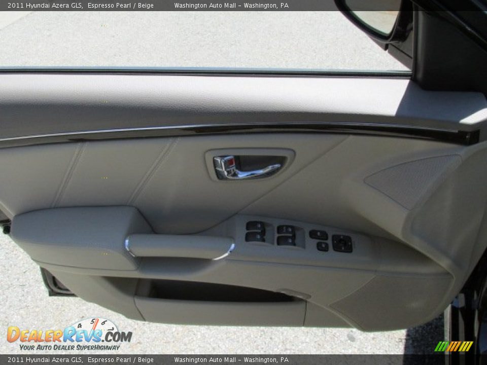 2011 Hyundai Azera GLS Espresso Pearl / Beige Photo #11