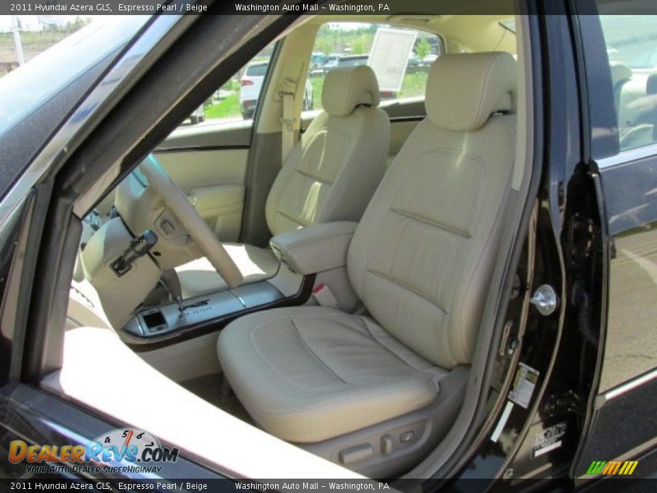Front Seat of 2011 Hyundai Azera GLS Photo #13