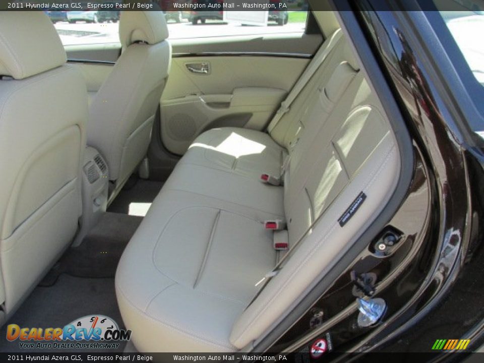 2011 Hyundai Azera GLS Espresso Pearl / Beige Photo #17