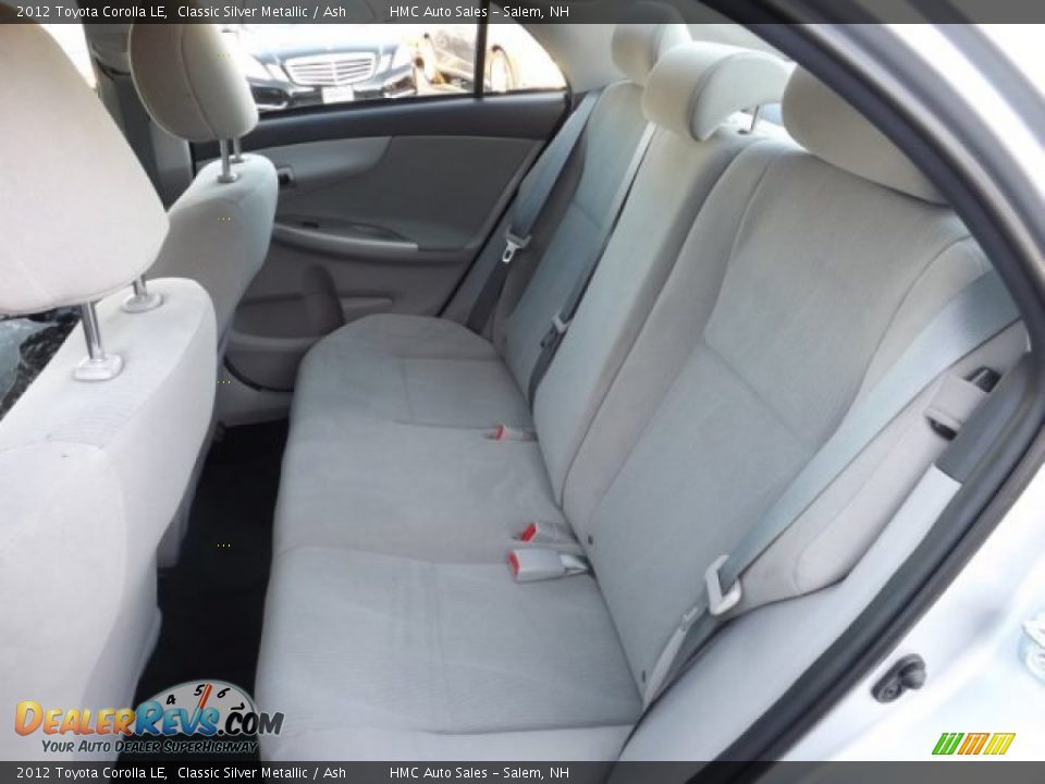 2012 Toyota Corolla LE Classic Silver Metallic / Ash Photo #6