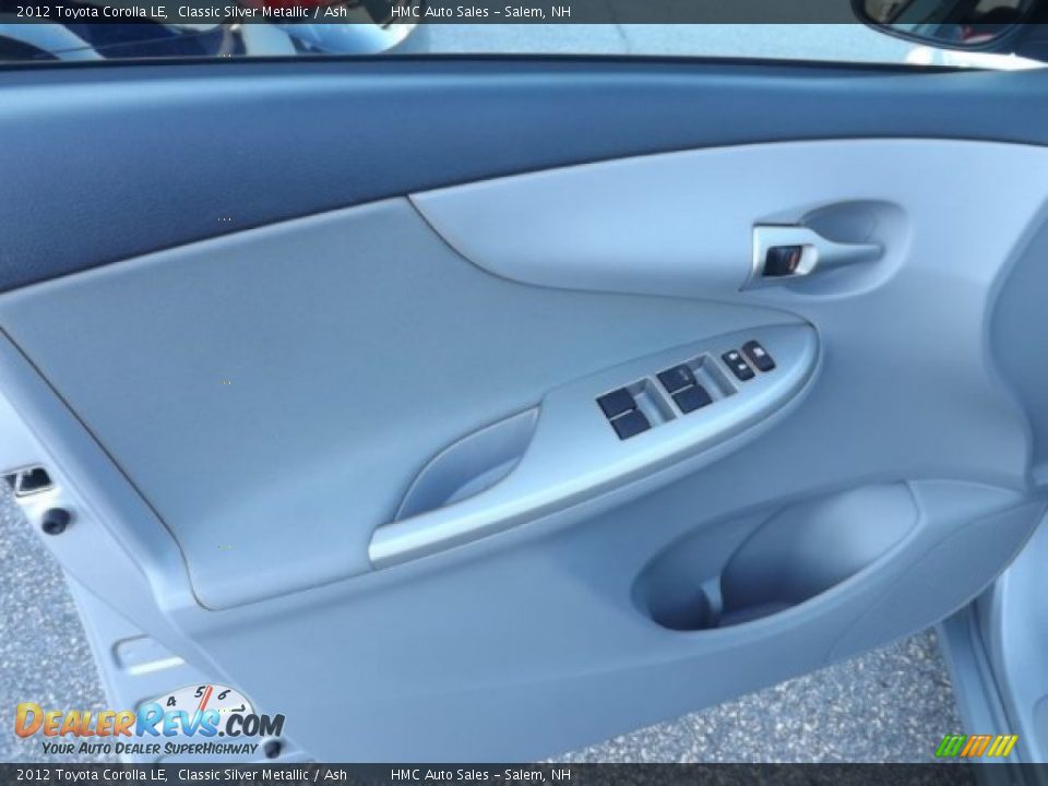 2012 Toyota Corolla LE Classic Silver Metallic / Ash Photo #11