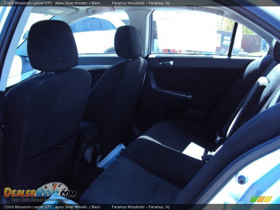 2009 Mitsubishi Lancer GTS Apex Silver Metallic / Black Photo #8