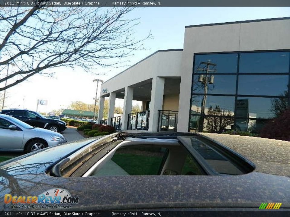 2011 Infiniti G 37 x AWD Sedan Blue Slate / Graphite Photo #3
