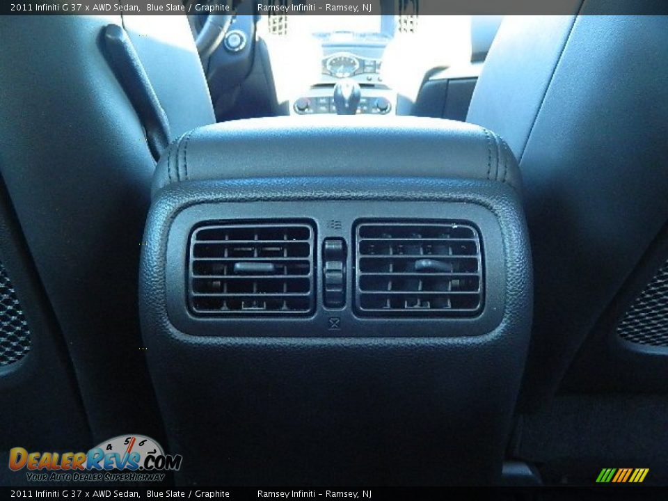 2011 Infiniti G 37 x AWD Sedan Blue Slate / Graphite Photo #13