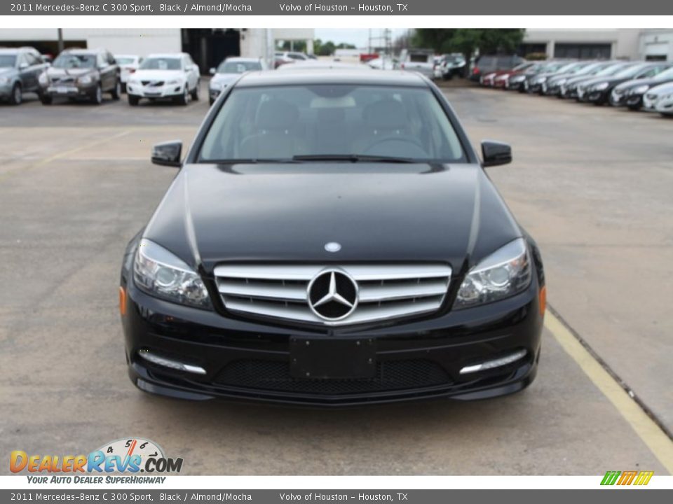 2011 Mercedes-Benz C 300 Sport Black / Almond/Mocha Photo #2
