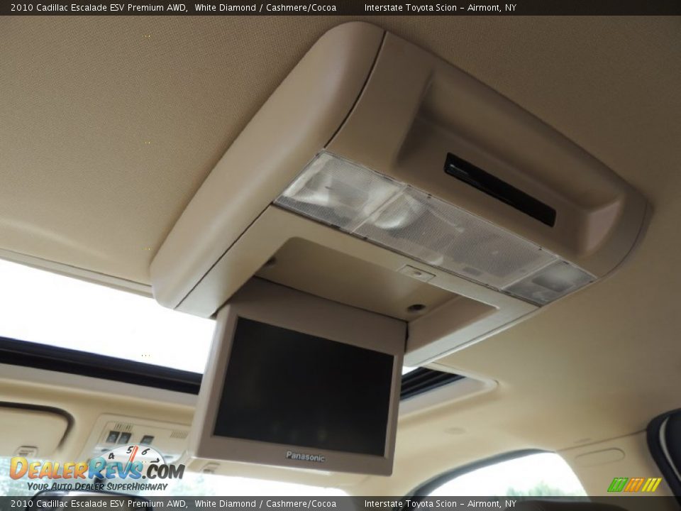 2010 Cadillac Escalade ESV Premium AWD White Diamond / Cashmere/Cocoa Photo #17