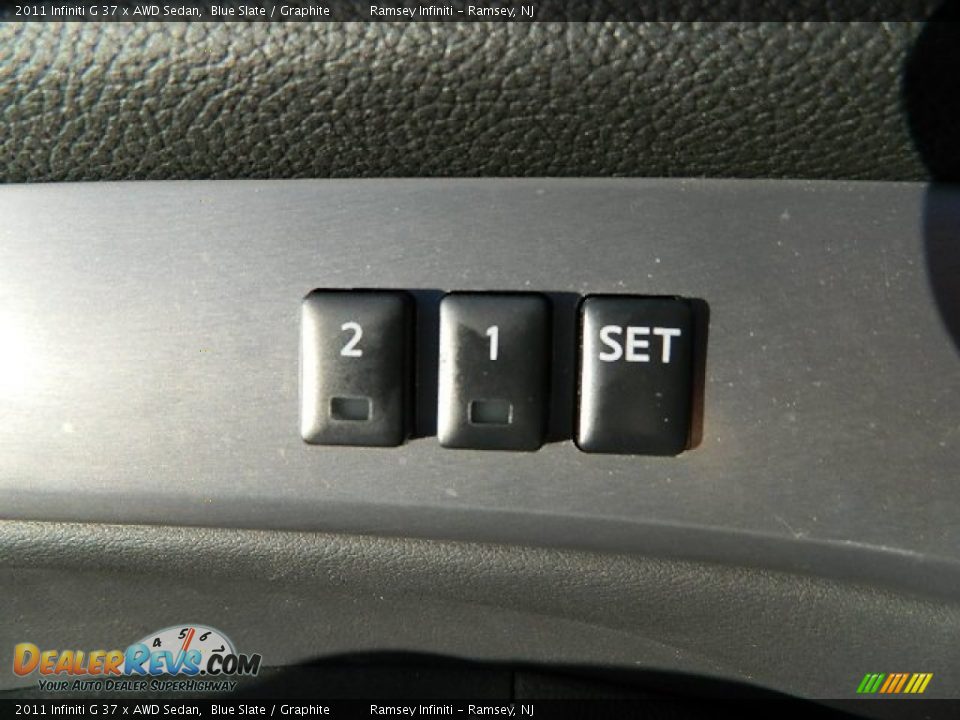 2011 Infiniti G 37 x AWD Sedan Blue Slate / Graphite Photo #22