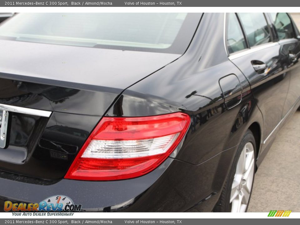 2011 Mercedes-Benz C 300 Sport Black / Almond/Mocha Photo #8