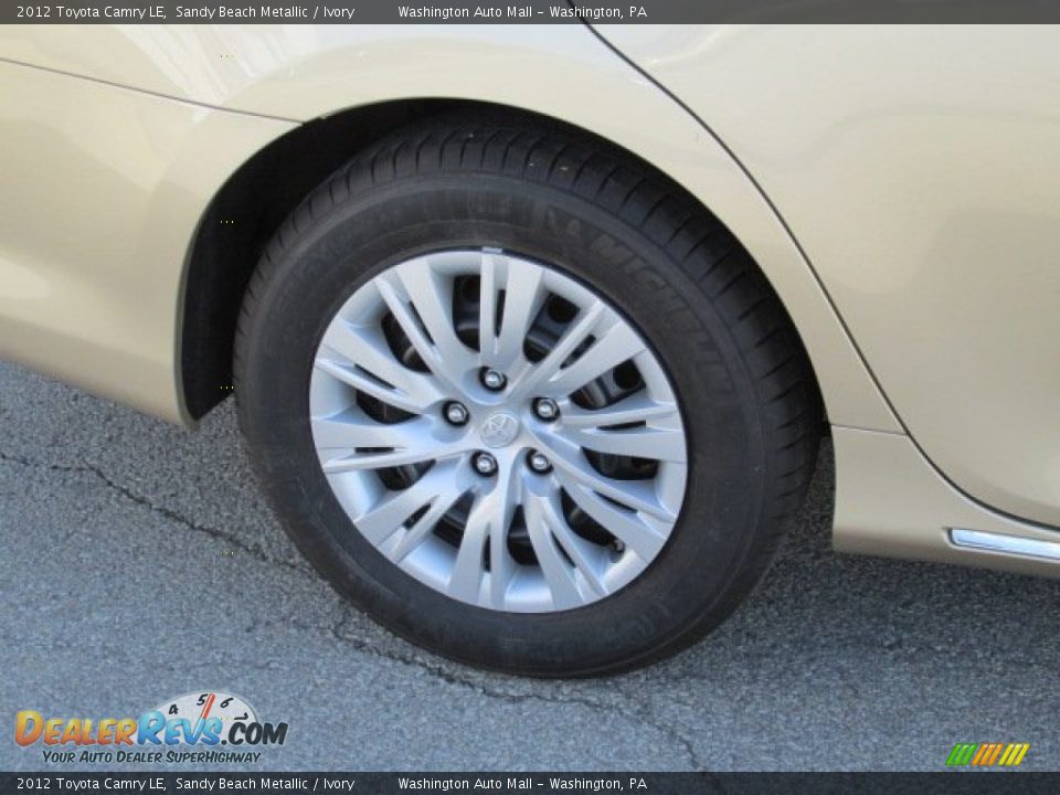 2012 Toyota Camry LE Sandy Beach Metallic / Ivory Photo #3