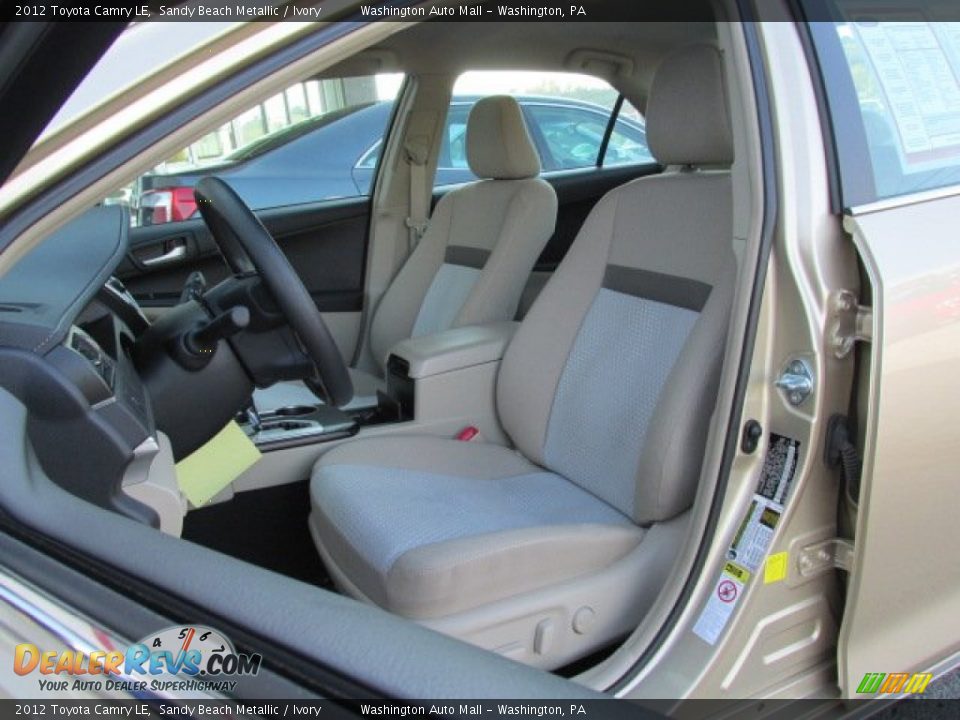 2012 Toyota Camry LE Sandy Beach Metallic / Ivory Photo #11