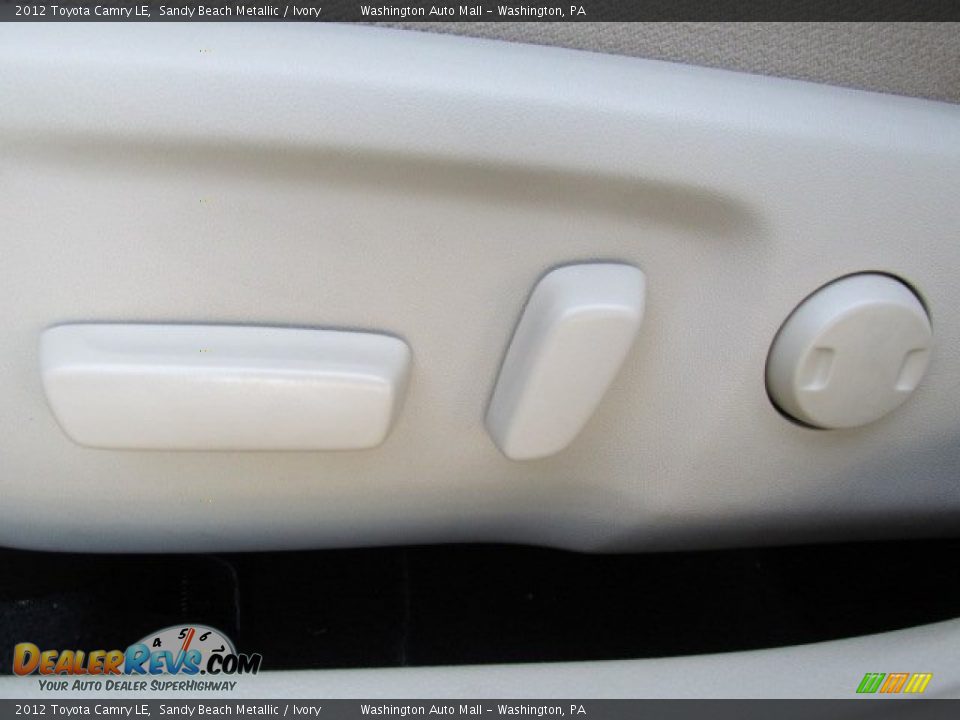 2012 Toyota Camry LE Sandy Beach Metallic / Ivory Photo #12