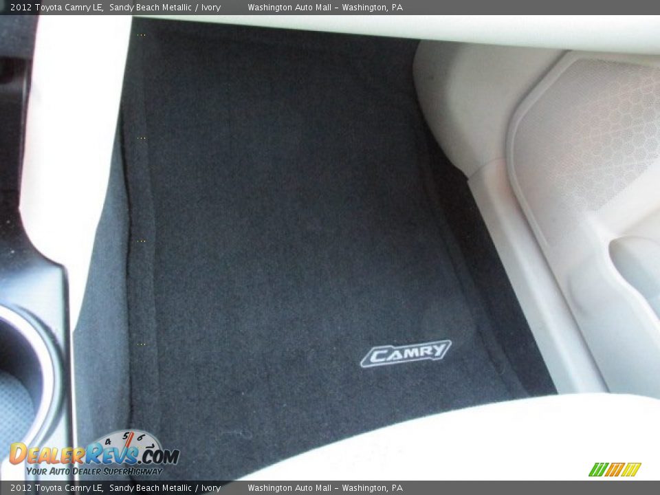 2012 Toyota Camry LE Sandy Beach Metallic / Ivory Photo #16