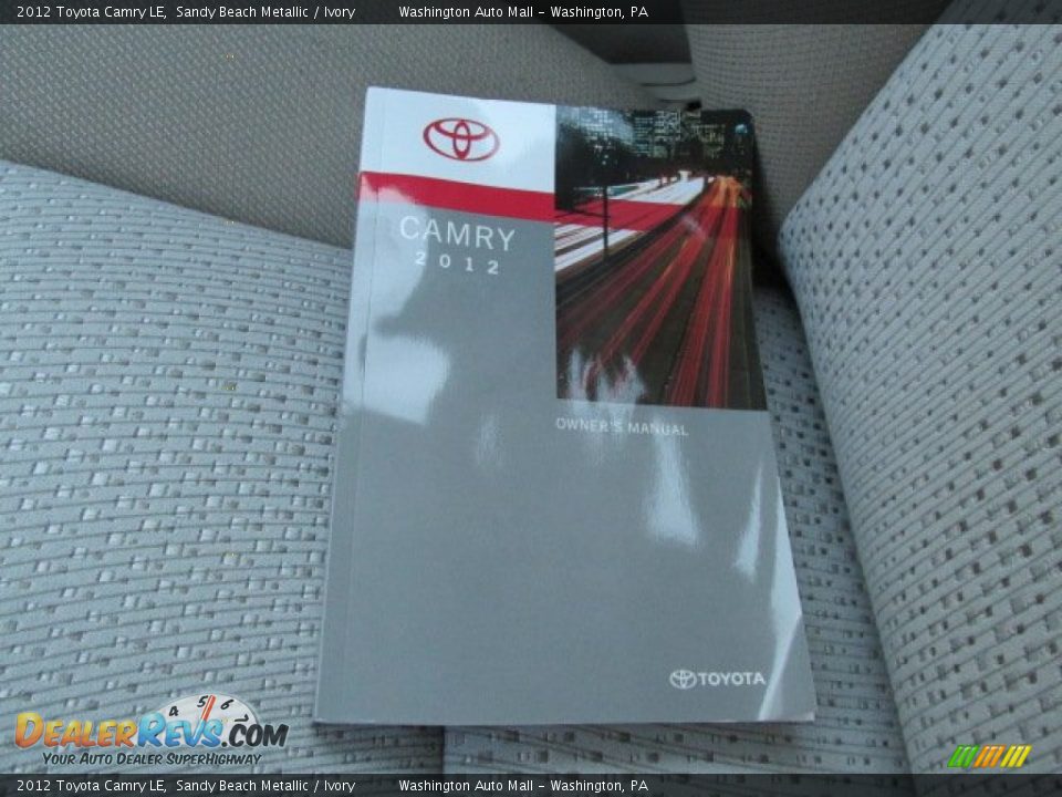 2012 Toyota Camry LE Sandy Beach Metallic / Ivory Photo #18